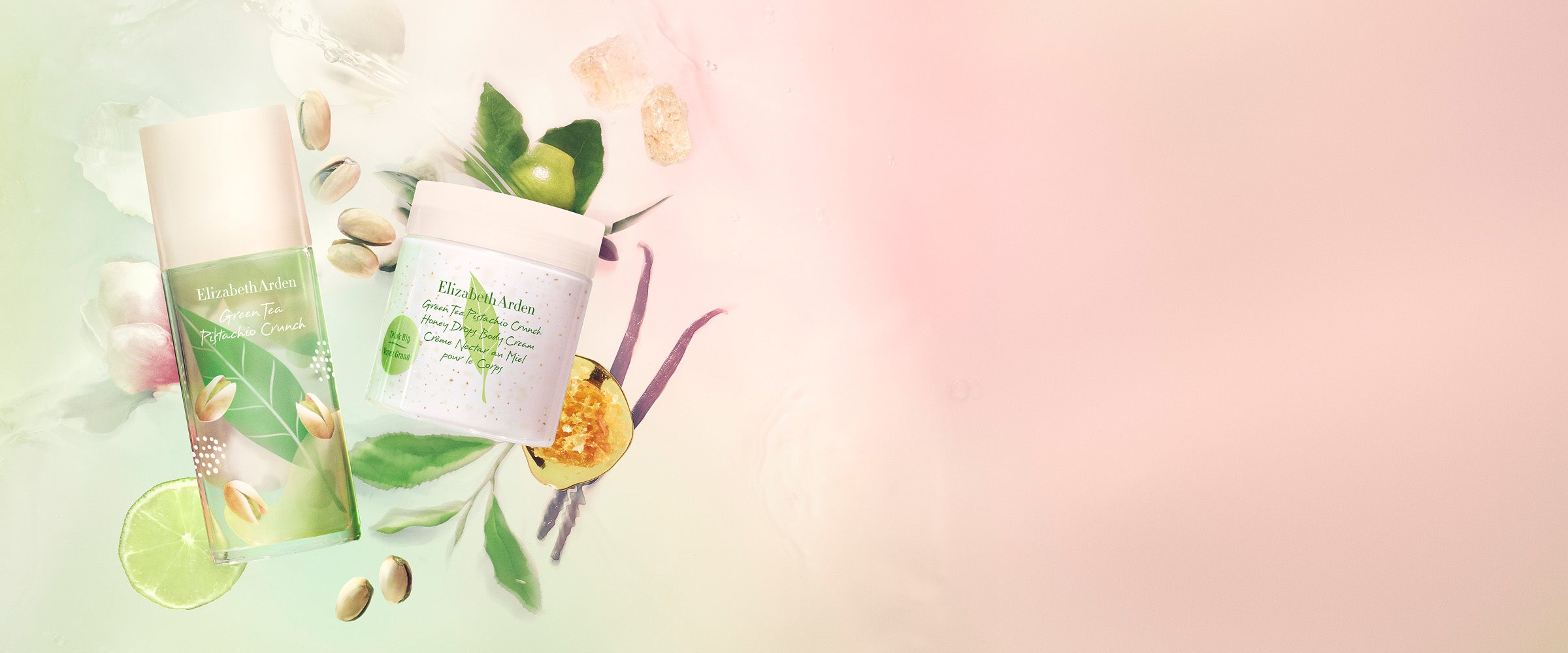 NEW Green Tea Pistachio Crunch fragrance and body cream