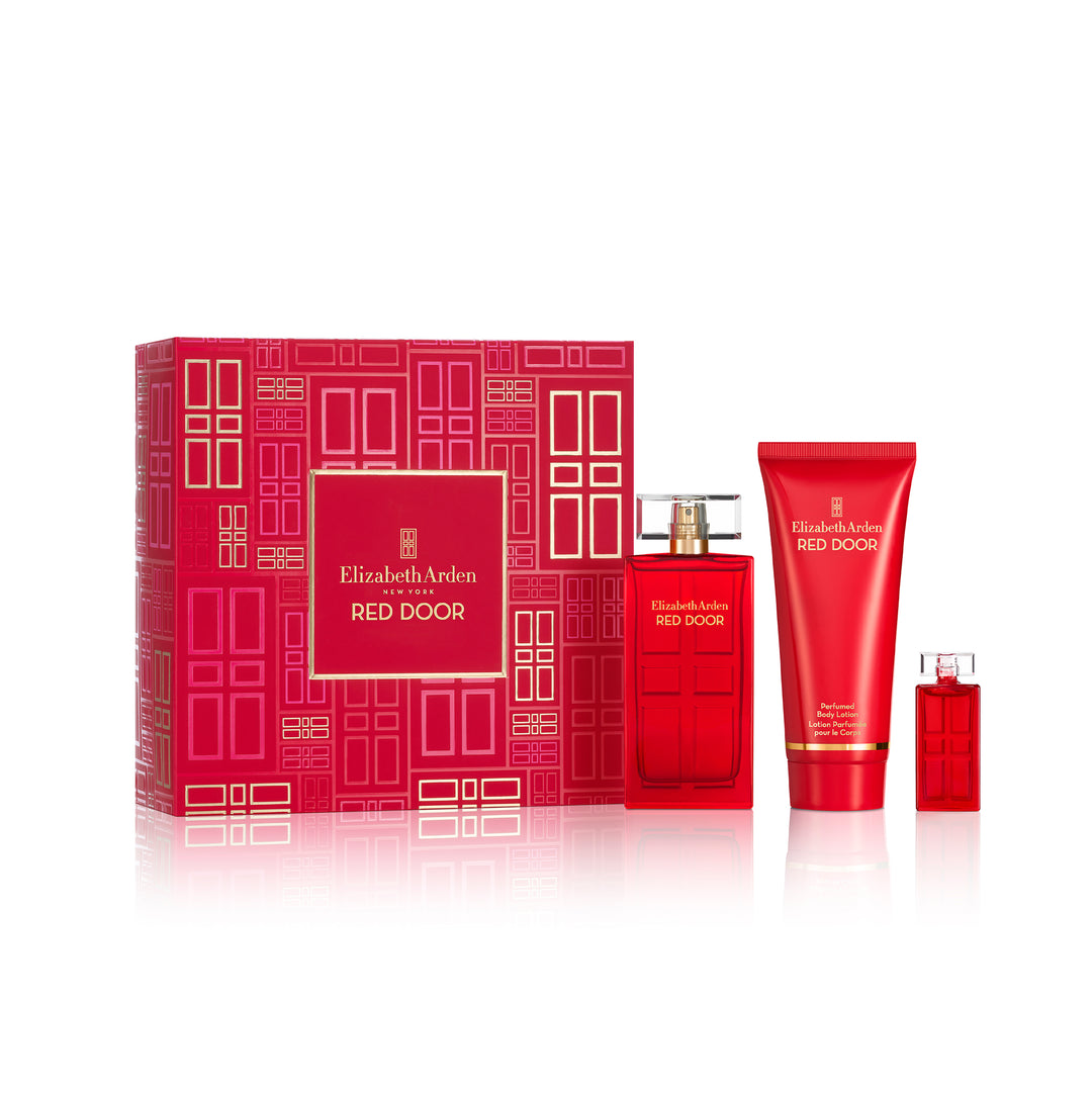 Elizabeth Arden UK Holiday Red Door 50 ml Eau de Toilette 3pc Fragrance Gift Set Product Image