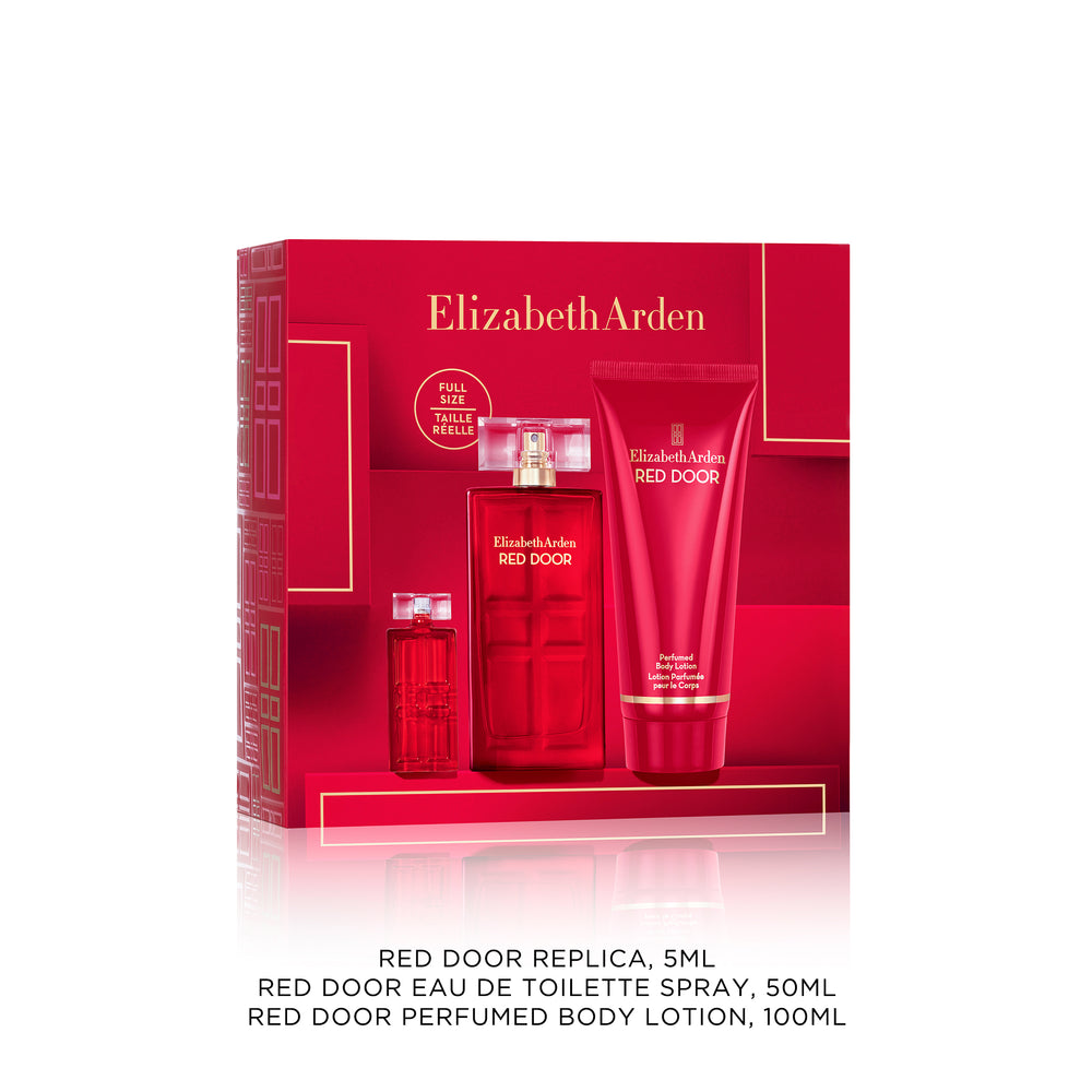 Elizabeth Arden UK Holiday Red Door 50 ml Eau de Toilette 3pc Fragrance Gift Set Product Image